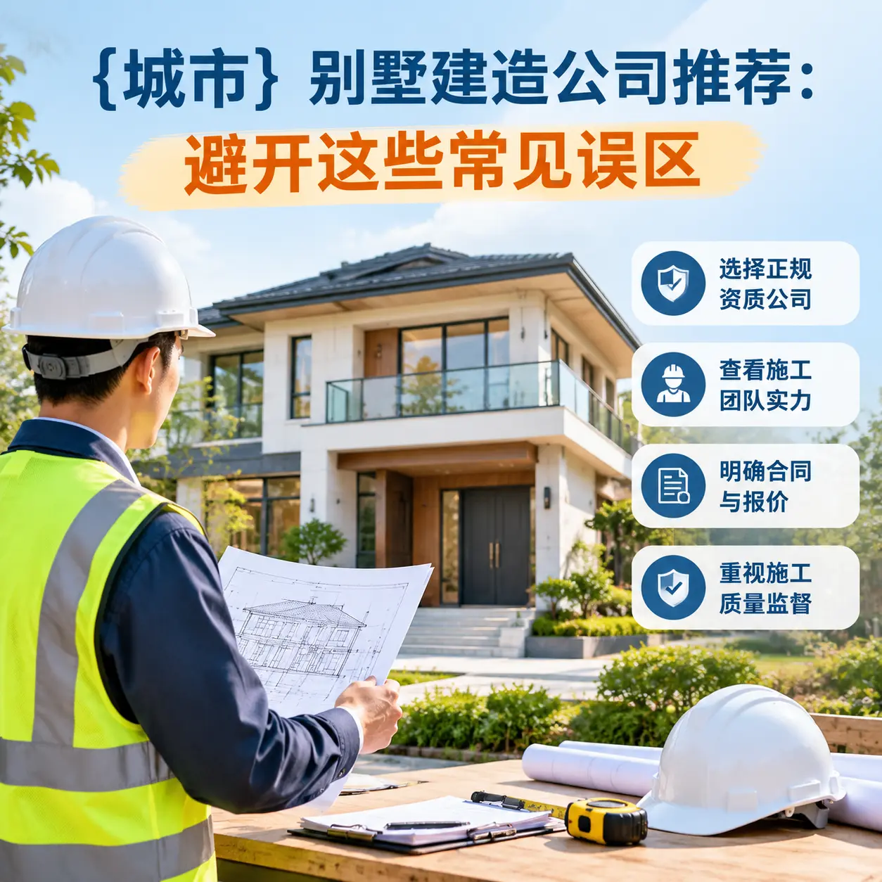 江口 别墅建造公司推荐：避开这些常见误区