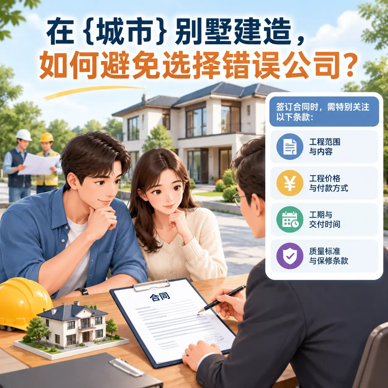 在 江口 别墅建造，如何避免选择错误公司？