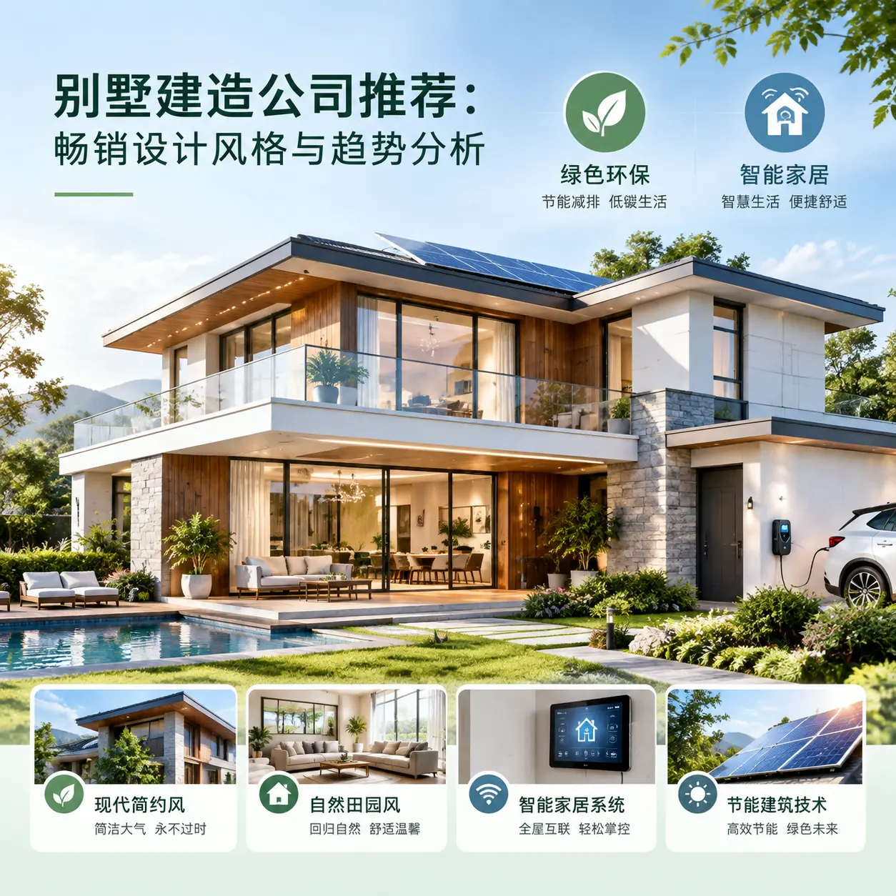 别墅建造公司推荐： 江口 畅销设计风格与趋势分析