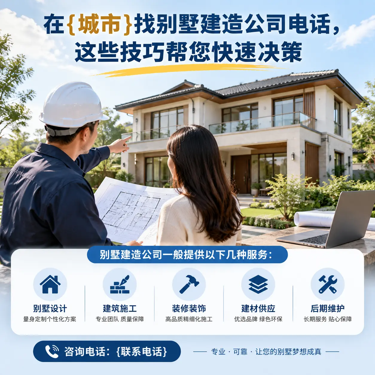在江口找别墅建造公司电话,这些技巧帮您快速决策
